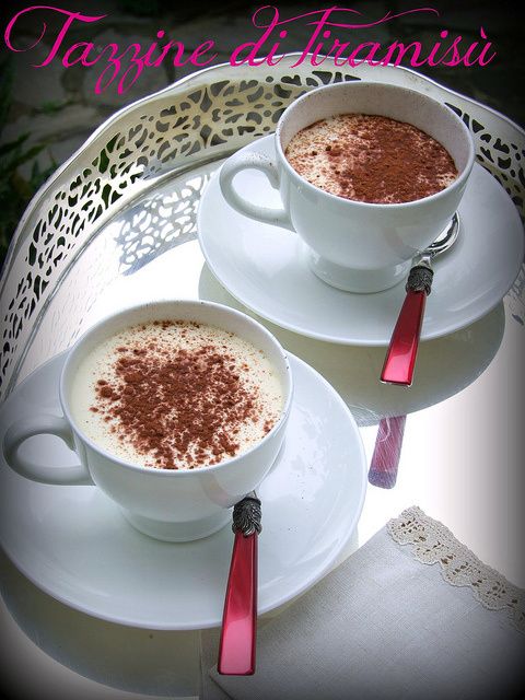 tazzine di tiramisù