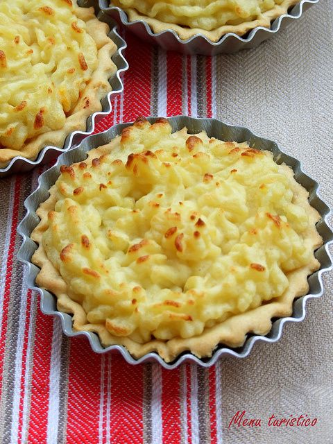 tortini di patate e carne