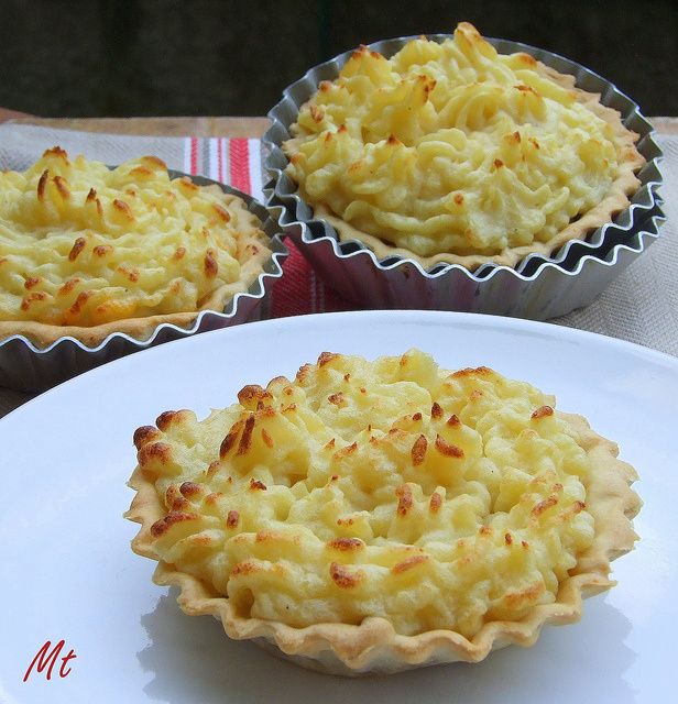 tortini di patate e carne