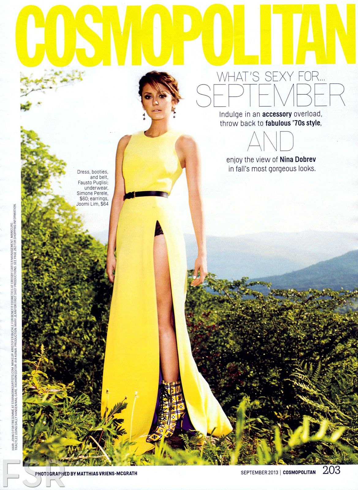 Nina Dobrev - Cosmopolitan US 2013 - Star'S Blog