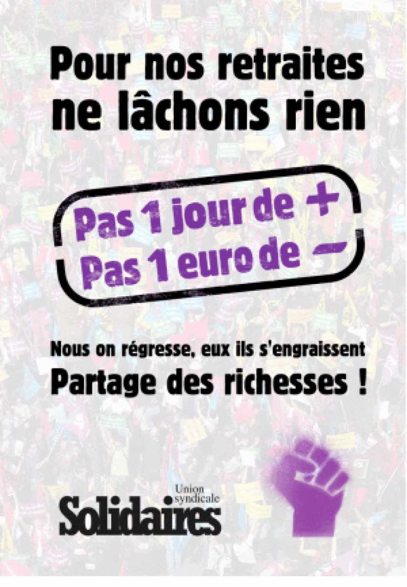 Mardi 10 grève et Assemblées Générales à Saint-Denis pour nos retraites