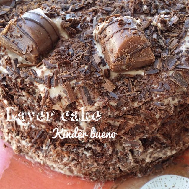 Layer Cake Kinder Bueno Sans Gluten Layer Cake Kinder Bueno Sans Gluten