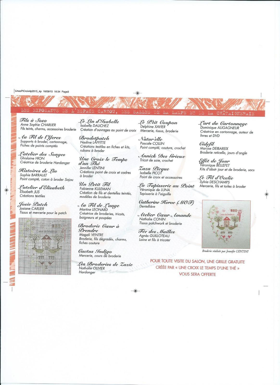 Liste Carzou 2015 Fiches Coupon Point Compte