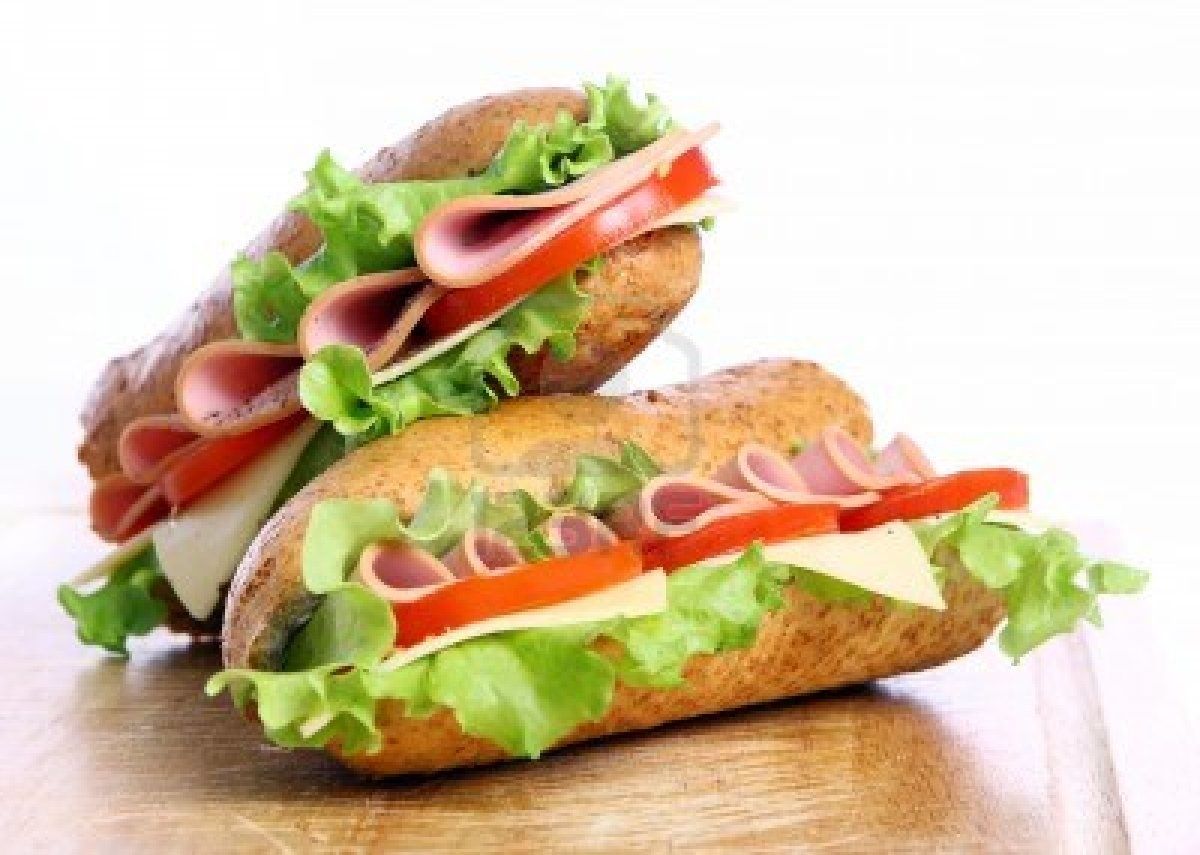 Notre carte de sandwich froid Chez corinne