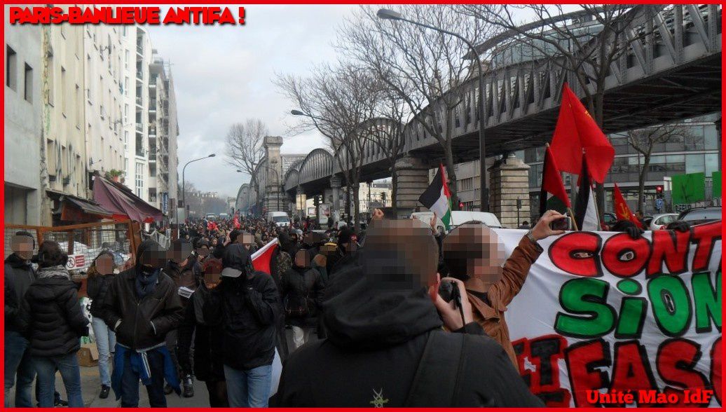 Paris-Banlieue Antifa ! Compte-rendu de la manif antifasciste du dimanche 9 février