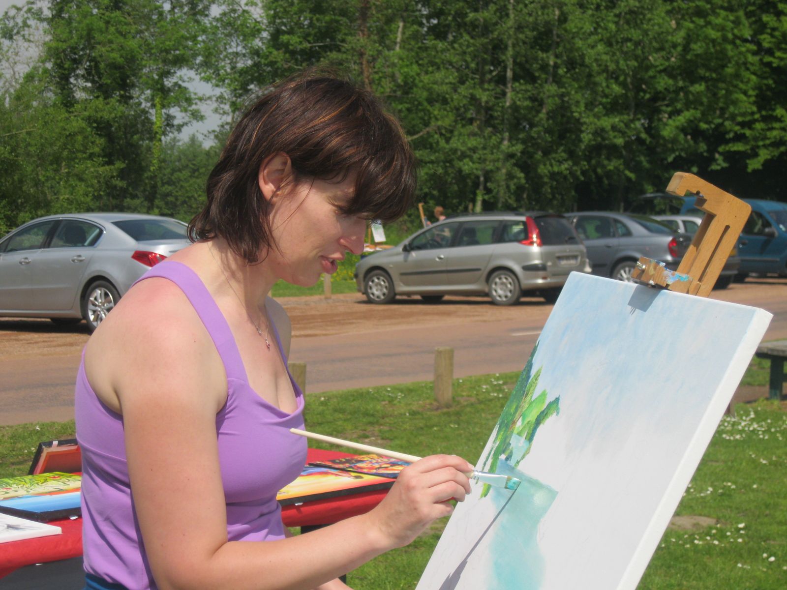 Anne Le Roy vous présente ses peintures