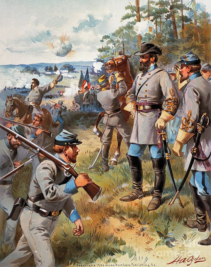 La première bataille de BULL RUN ou MANASSAS 21 juillet 1861