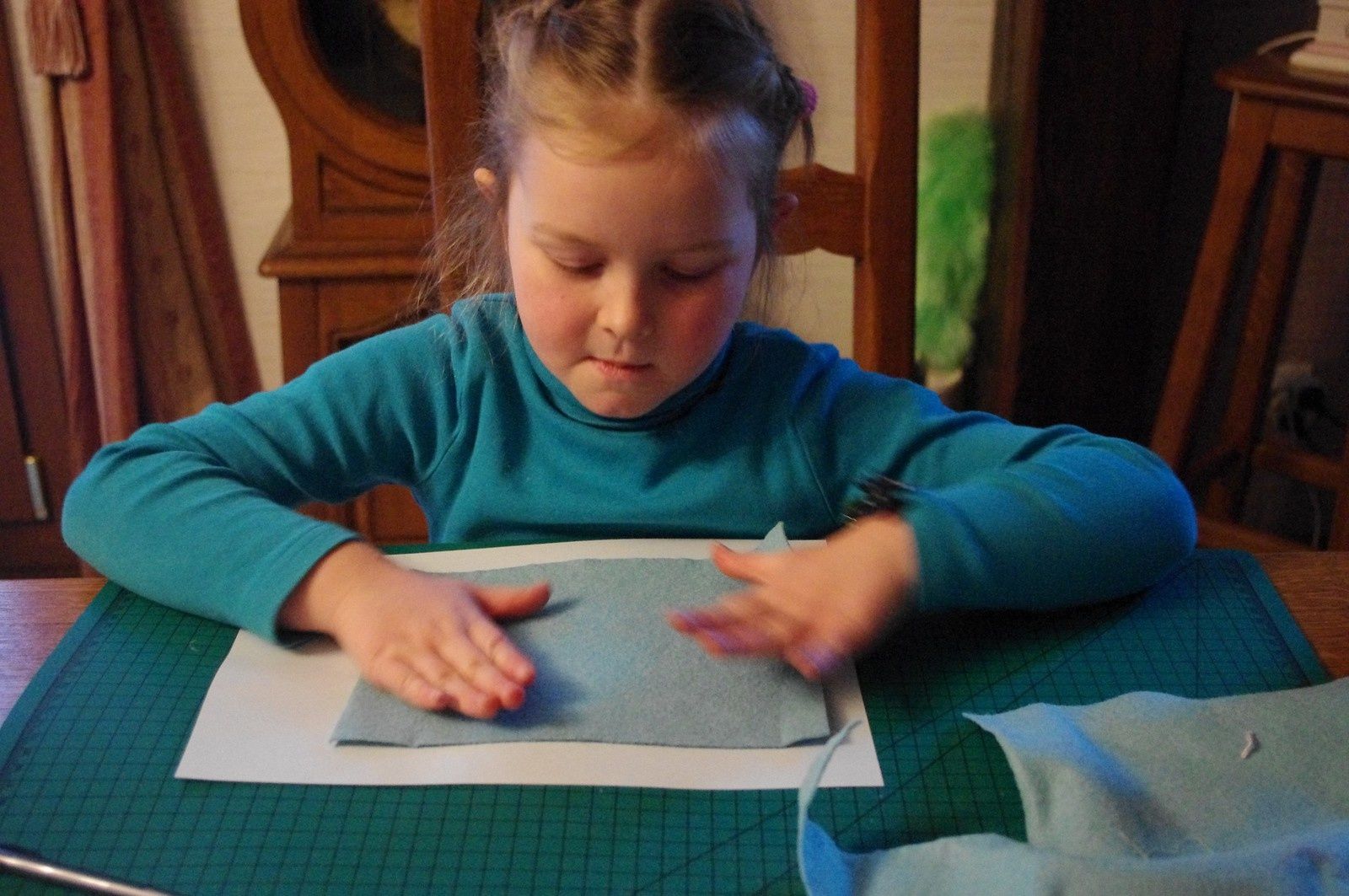 Réalisation d'un masque .