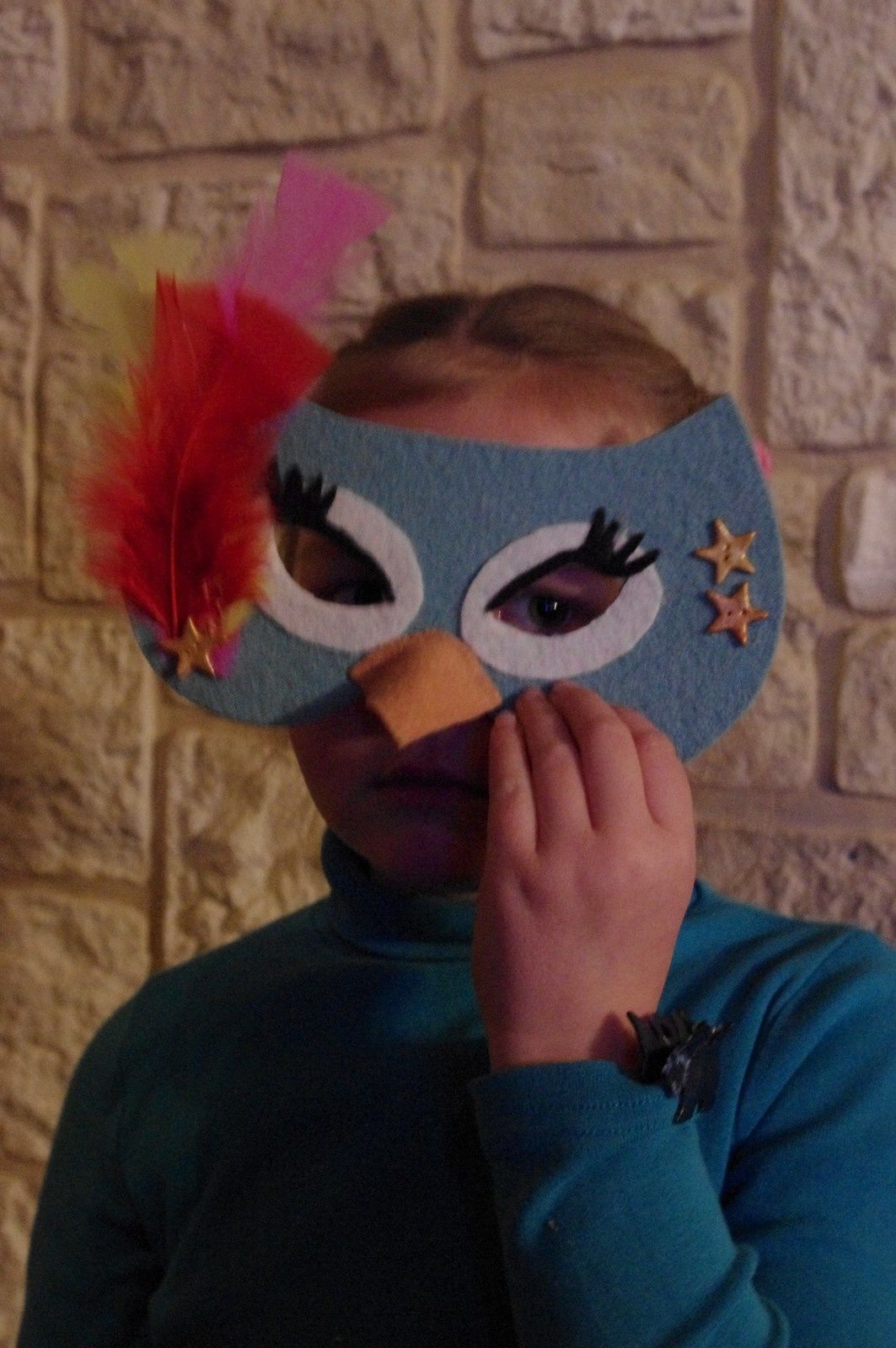 Réalisation d'un masque .