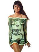 Body paint wedding dress