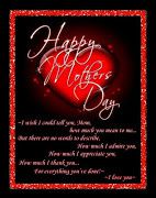 Happy Mothers day abstract Card. Happy Mothers day Message