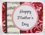 I Love you MomMothers day Card 2013. Happy Mothers day abstract Card