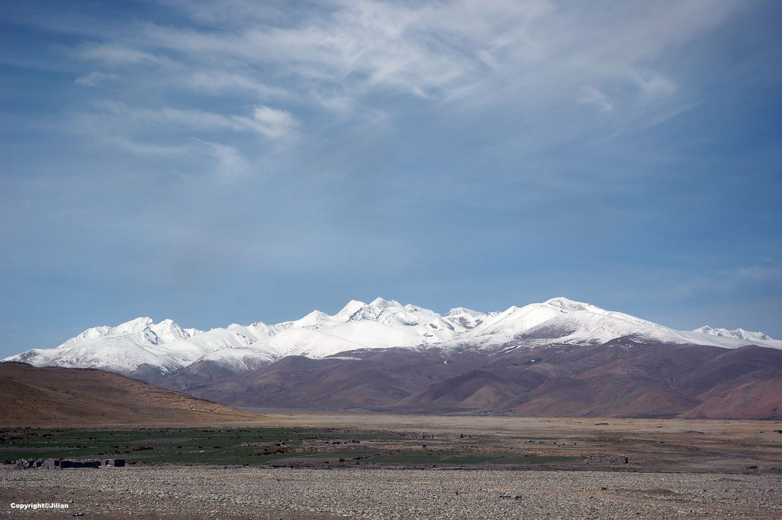 Tibet (6) : paysages - 西藏（6）: 风景
