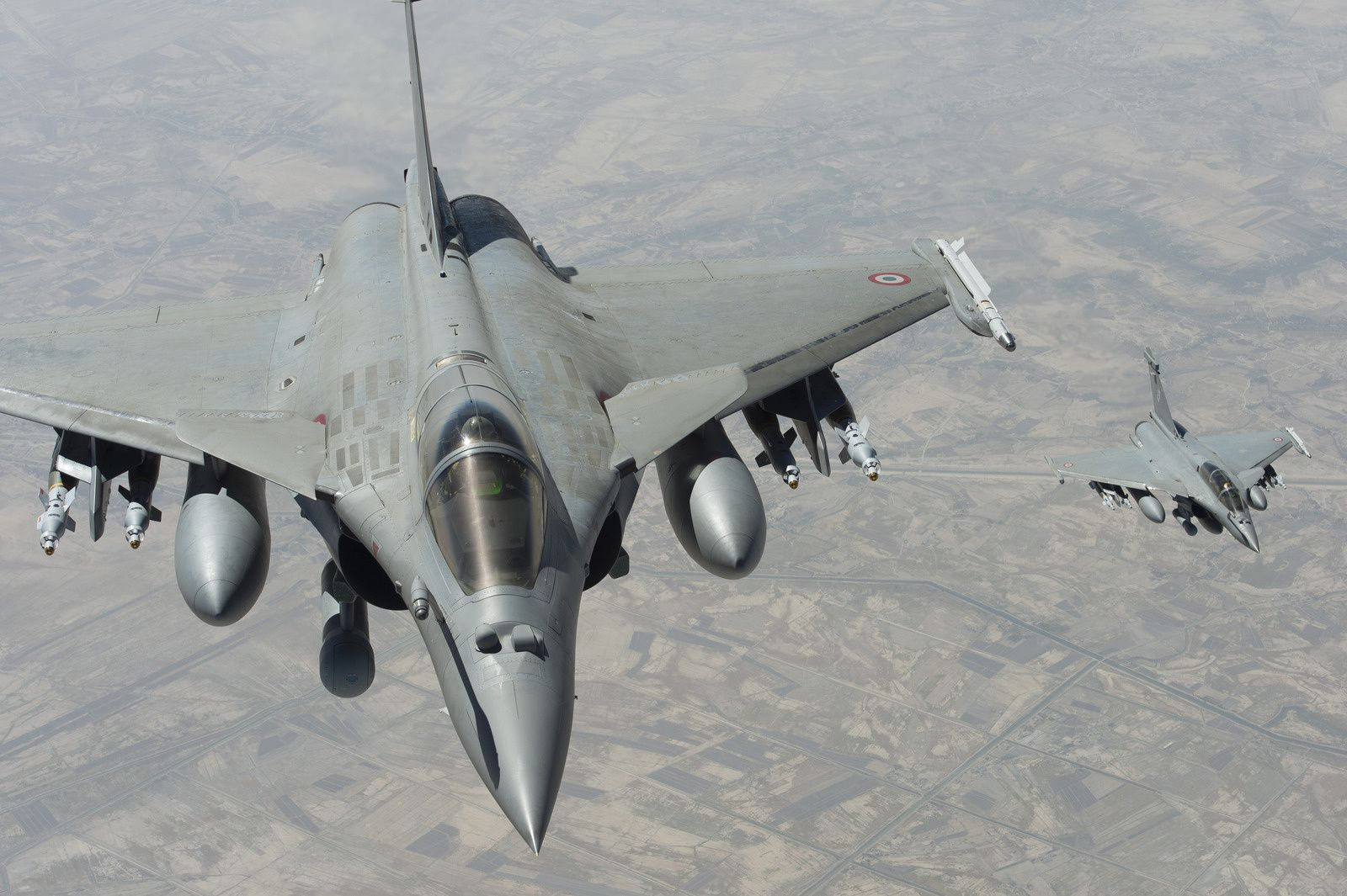 Photos + vidéo : Les forces françaises frappent l'Etat Islamique en Irak