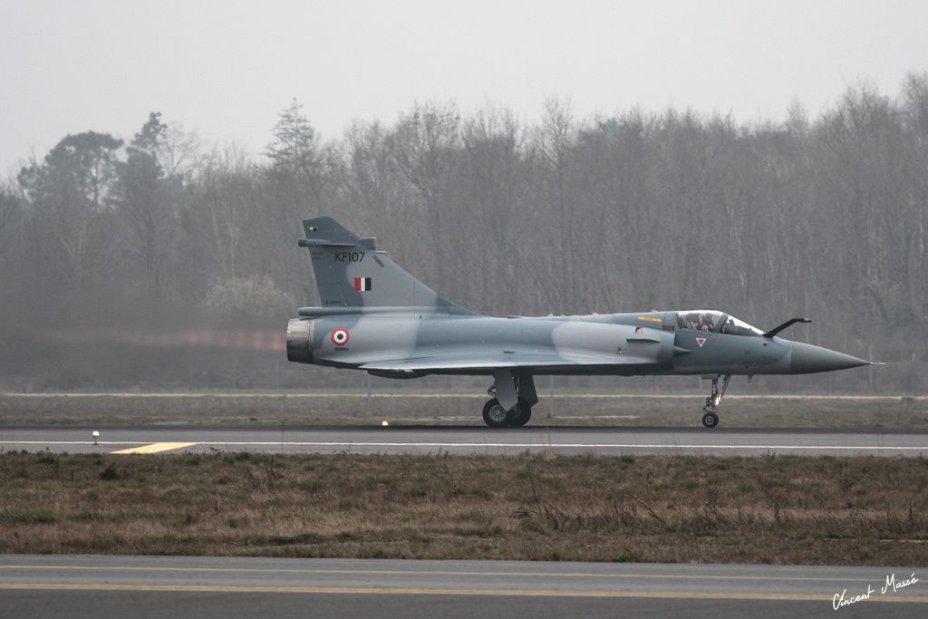 PHOTOS : Un Mirage 2000H indien modernisé à Bordeaux-Mérignac