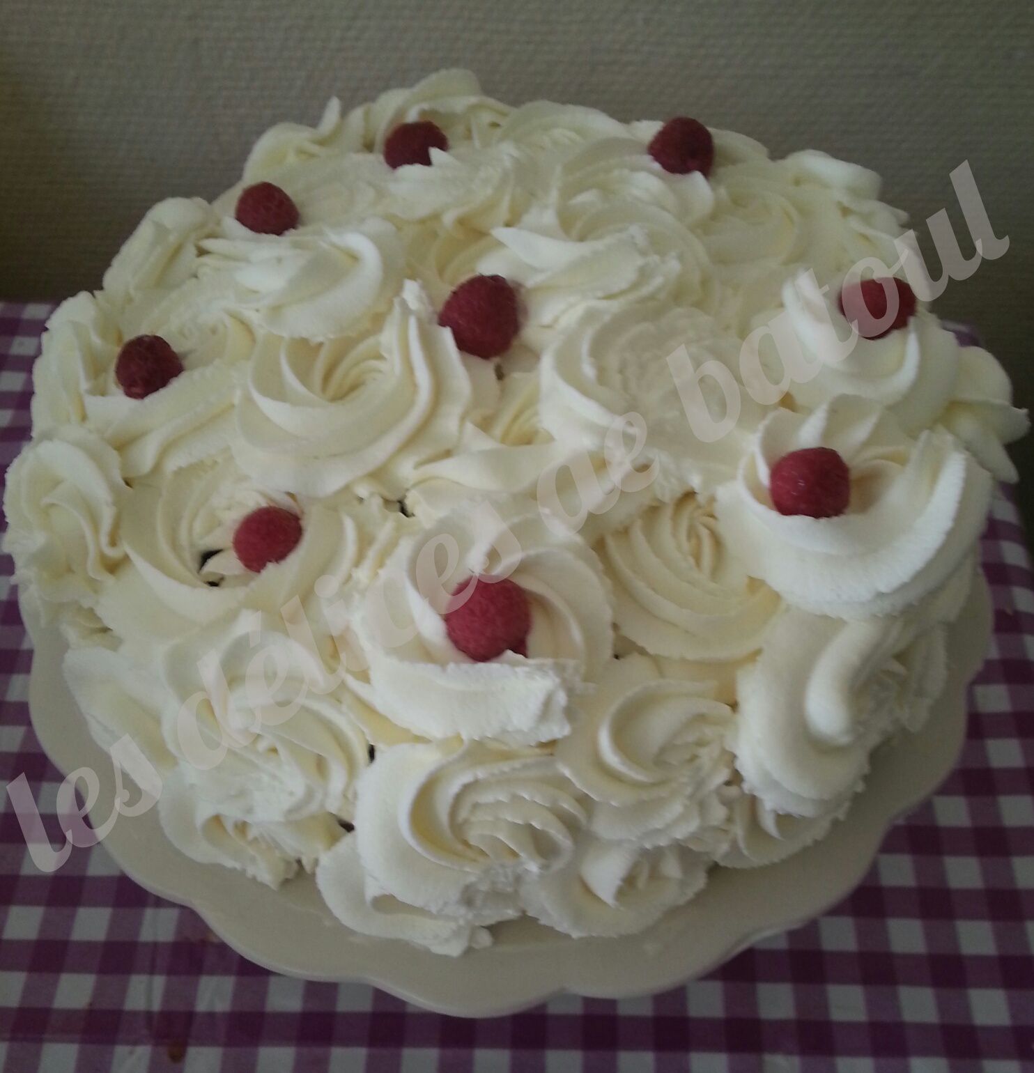 Wedding Cake Chocolat Blanc Framboise Wedding Cake Chocolat Blanc Framboise