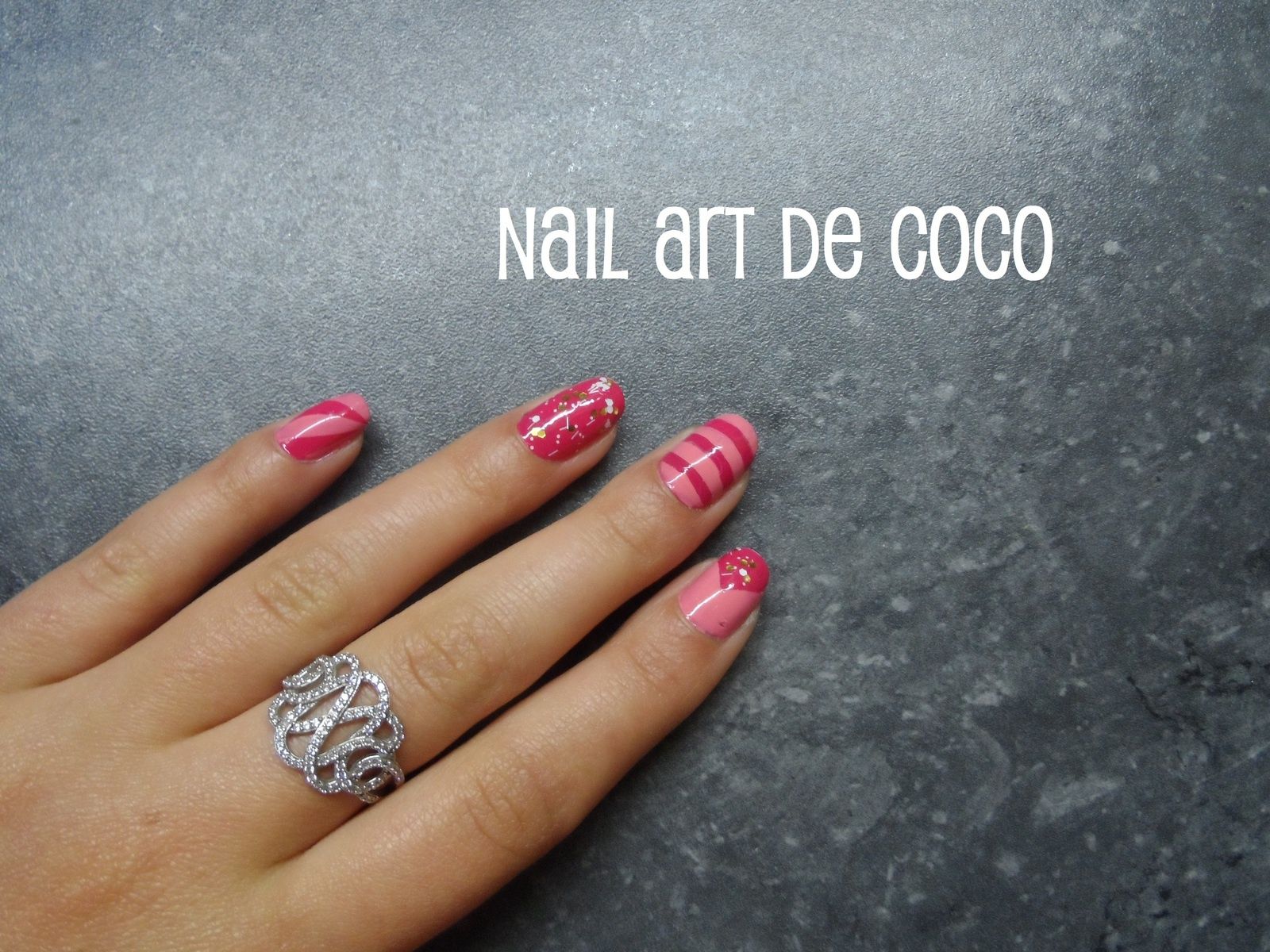Comment Faire Des Faux Ongles Avec Du Scotch Nail Art Facile L'Oréal Paris Géométrique avec du scotch - Nail Art de Coco