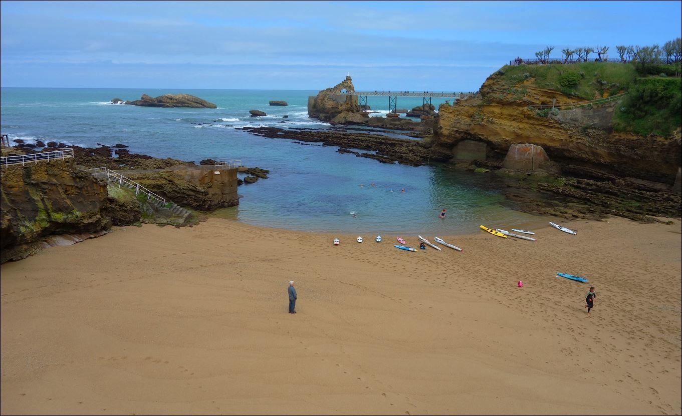 Plage du PortVieux, Biarritz (PyrénéesAtlantiques 64) AA  ONVQF.over