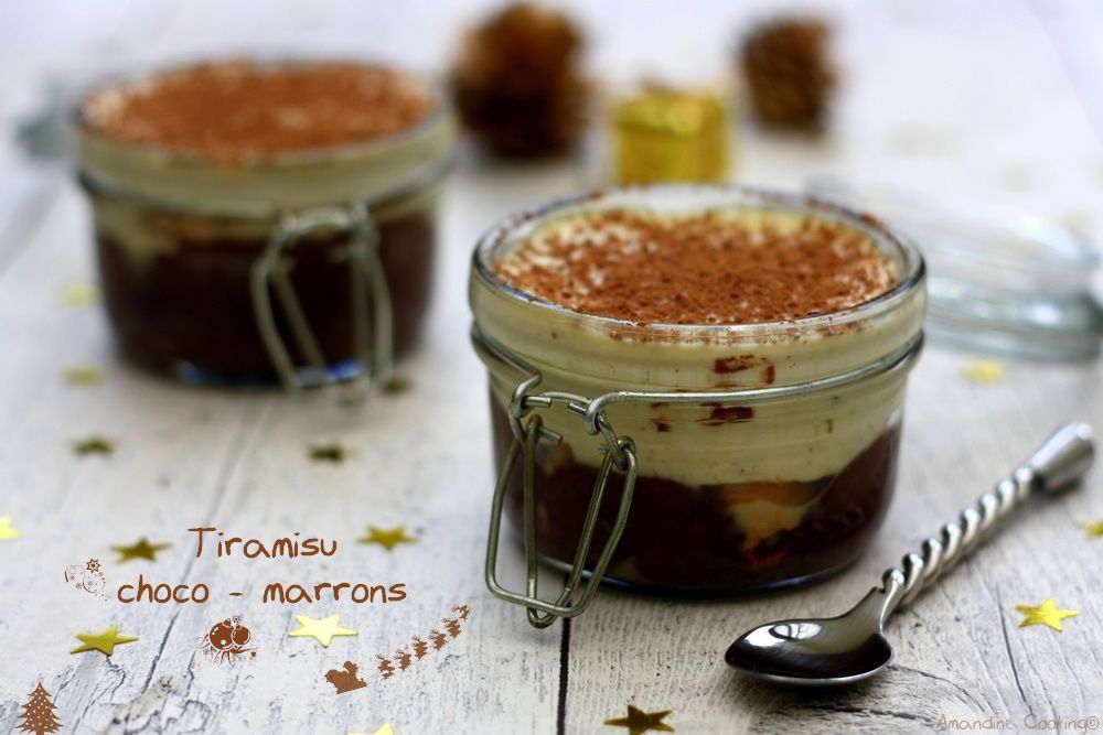 recette tiramisu chocolat marron