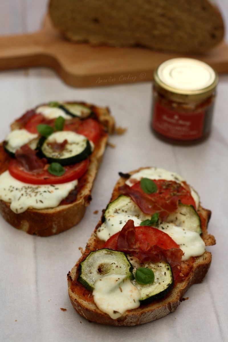 Bruschettas Aux Saveurs Italiennes Amandine Cooking