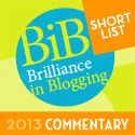NOMINATE ME BiB 2013 COMMENTARY