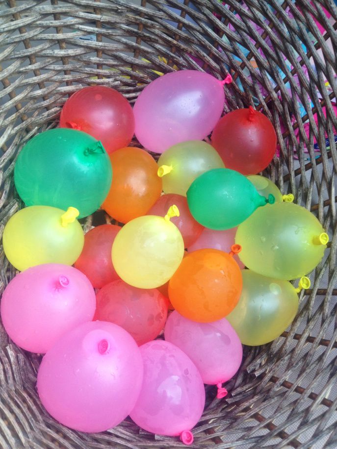 Glue and Water Balloons! Sun 21st July 2013