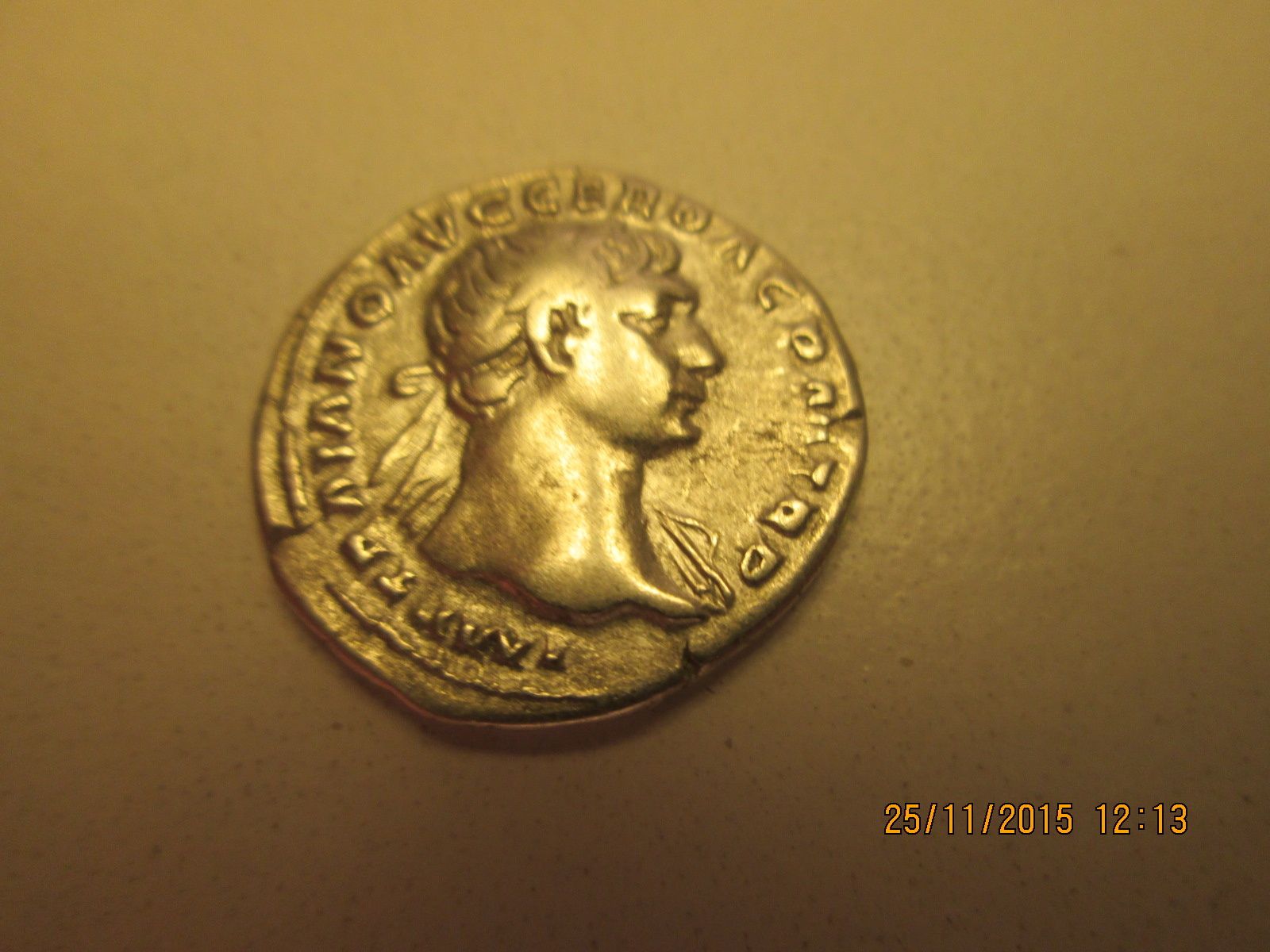 Monnaie Romaine Trajan Denier Argent 107 Ap J C Numismatiqueal
