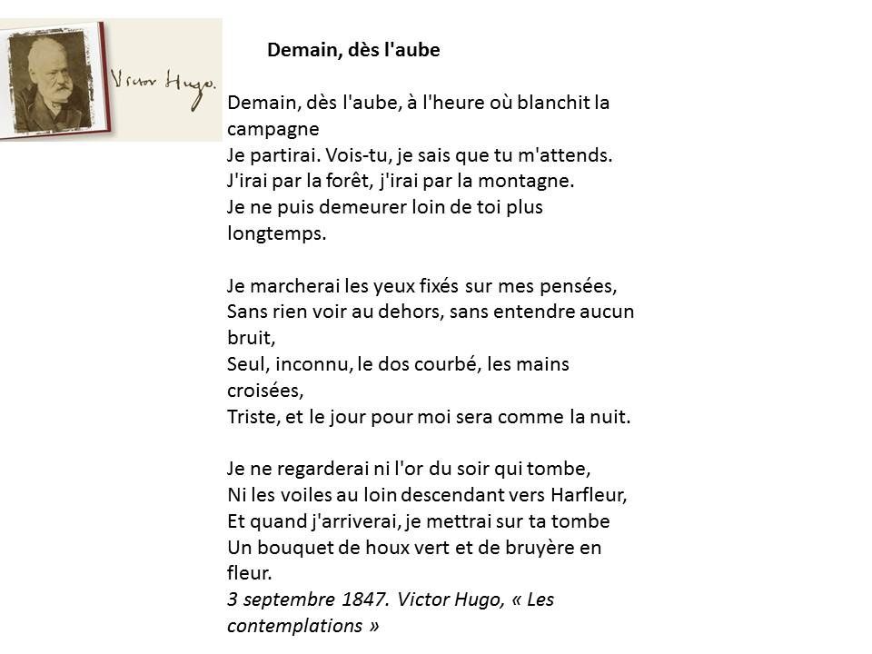 Pour ma famille Poeme de victor hugo romantique Pour ma famille Poeme de victor hugo romantique