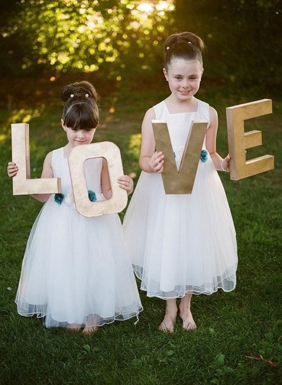 Wedding music flower girl