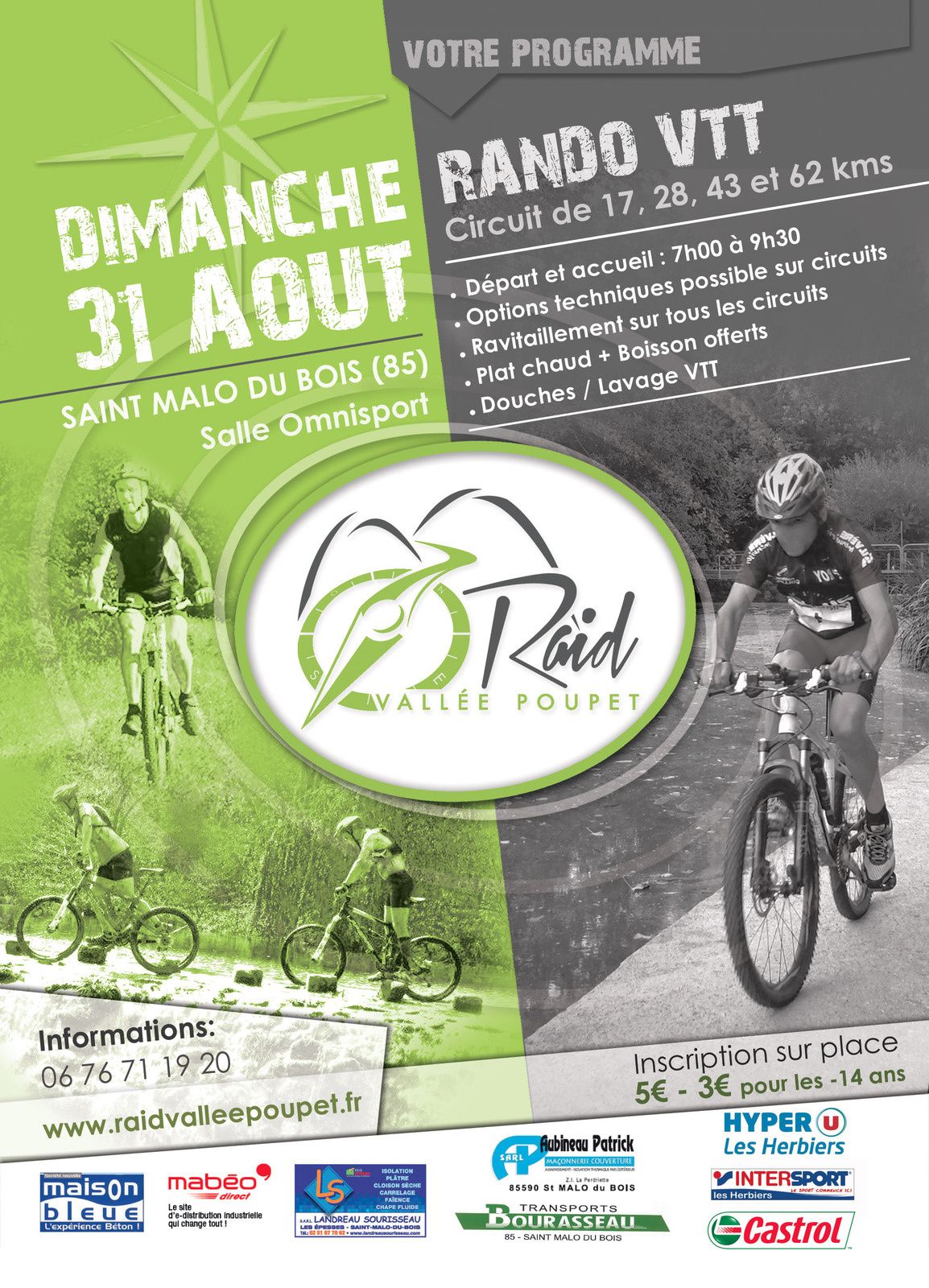 randonnee vtt 30 aout