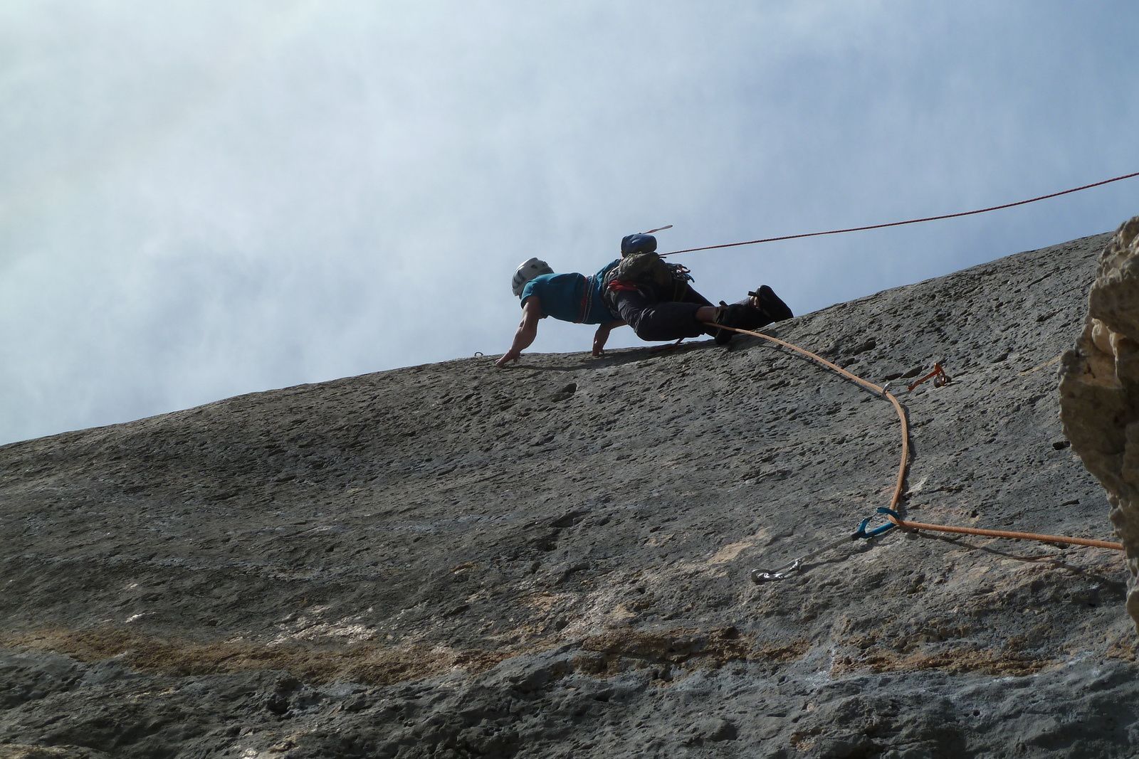 Les rideaux de Gwendal - Verdon - Rock Climbing