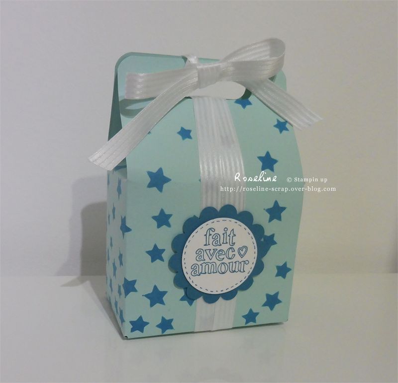 boîte insta pochette stampin'up