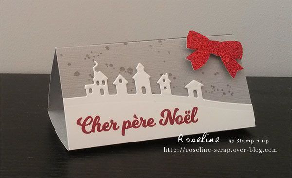 Marque-place/boîte à chocolat pour NOEL - Blog de Roseline Scrap