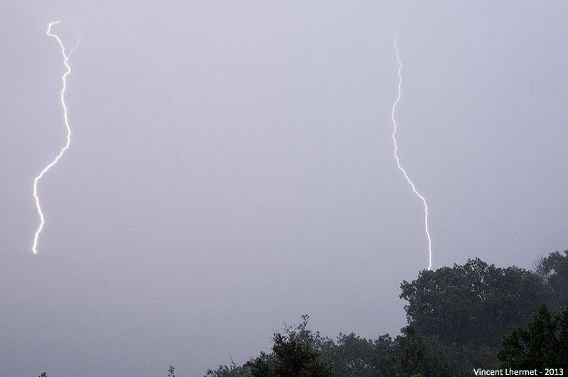 Violents orages gardois : nuit du 28 au 29 juillet 2013