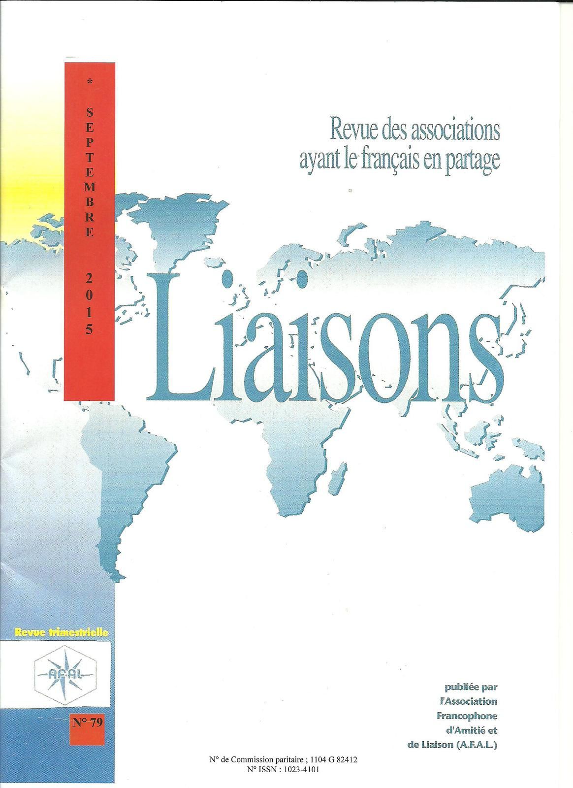 LIAISONS- revue des associations ayant le français en partage