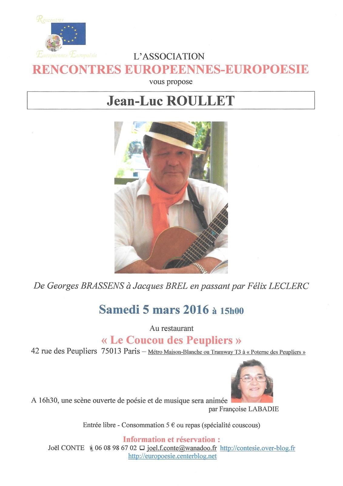 Rencontre brel 2016