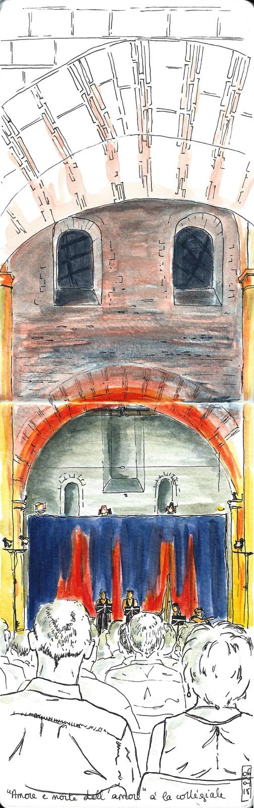 Musique à l'ombre de la collégiale