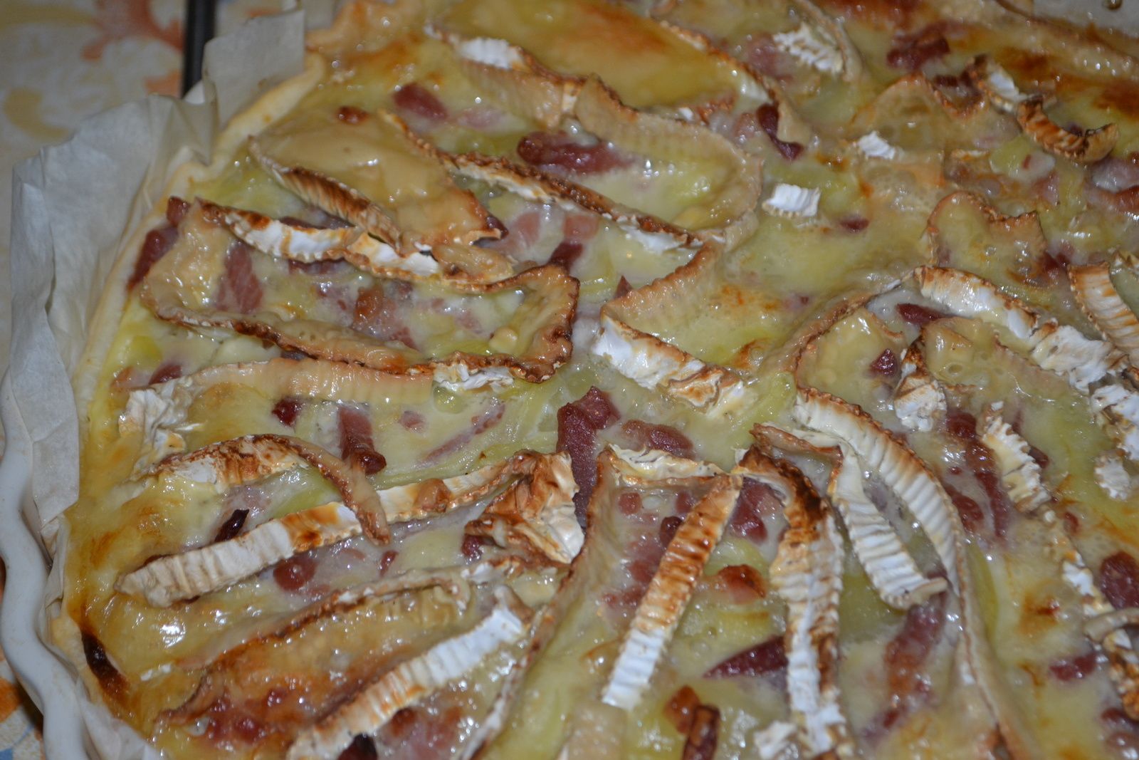 Tarte Pomme De Terre Camembert Lardons Tarte pomme de terre , camembert , lardons - chez kiki cuisine