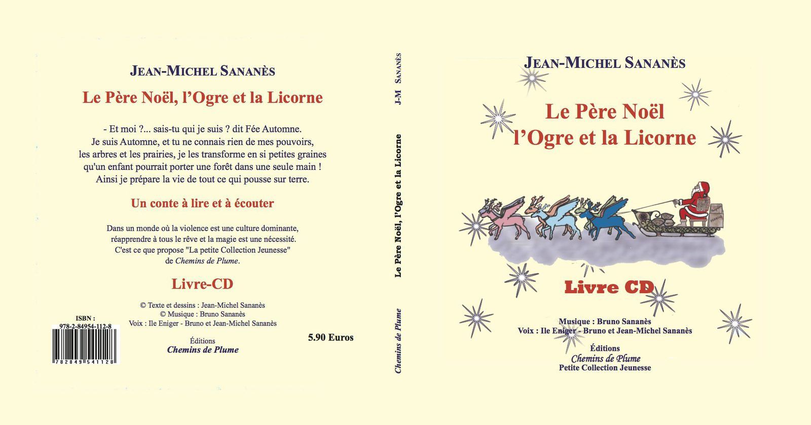 Le Père Noël, l'Ogre et la Licorne - Jean-Michel Sananès - Jeunesse
