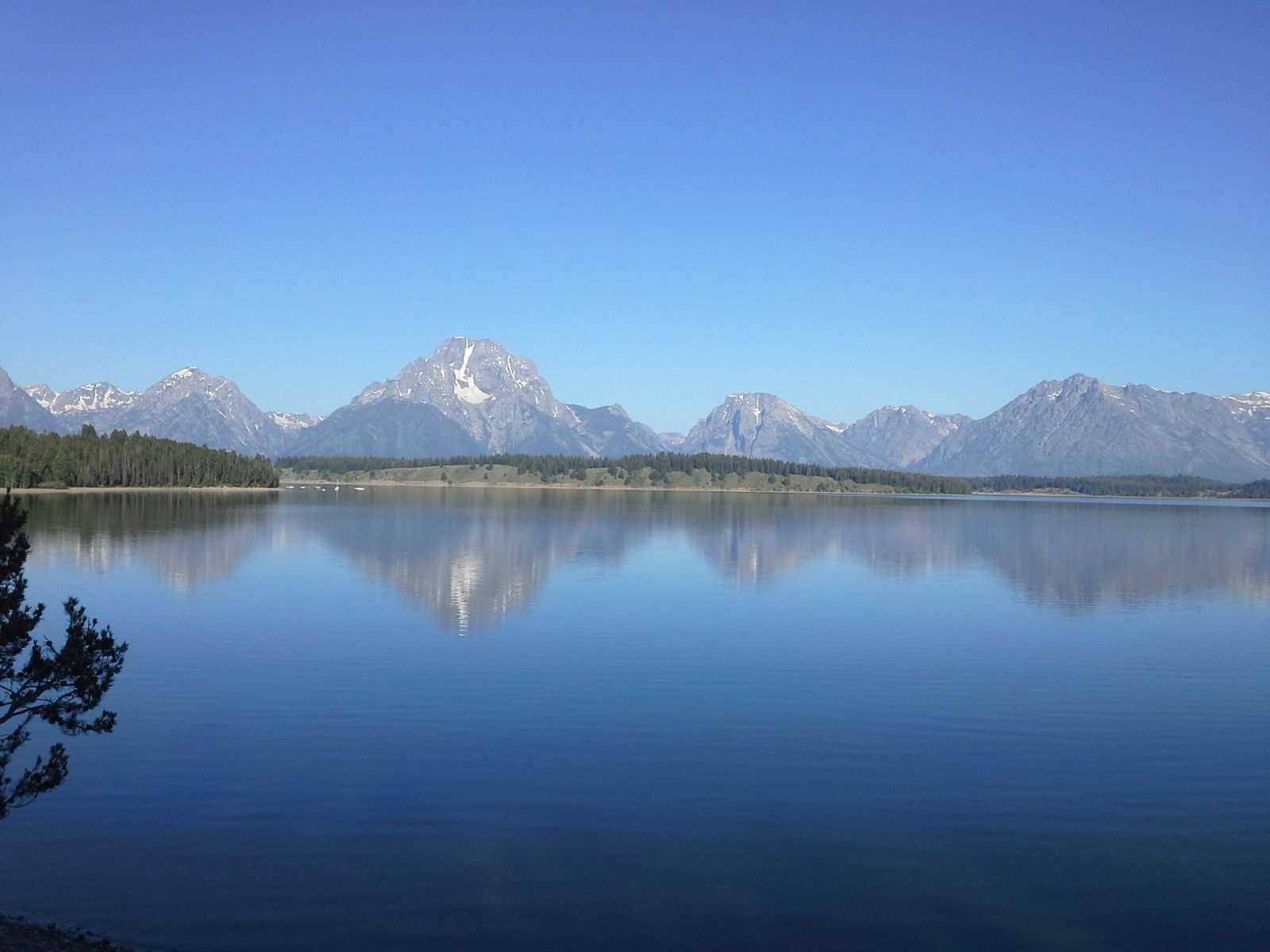 Paysage de carte postale - Yellowstone 2013