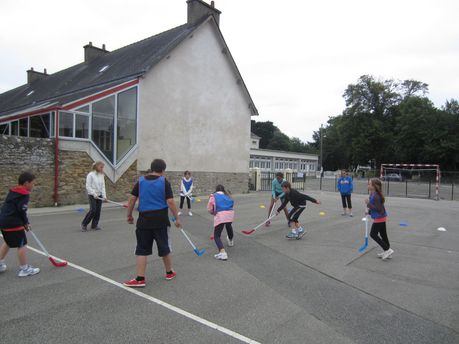 une rencontre sportive