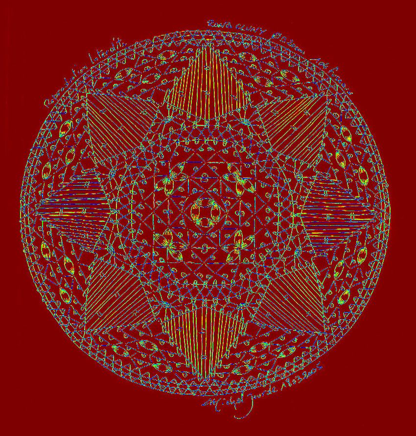Mandala N°5 96 Fuseaux
