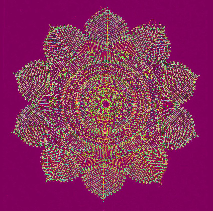 Mandala N°6 110 Fuseaux