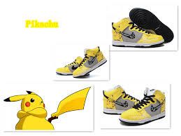 pikachu shoes nike