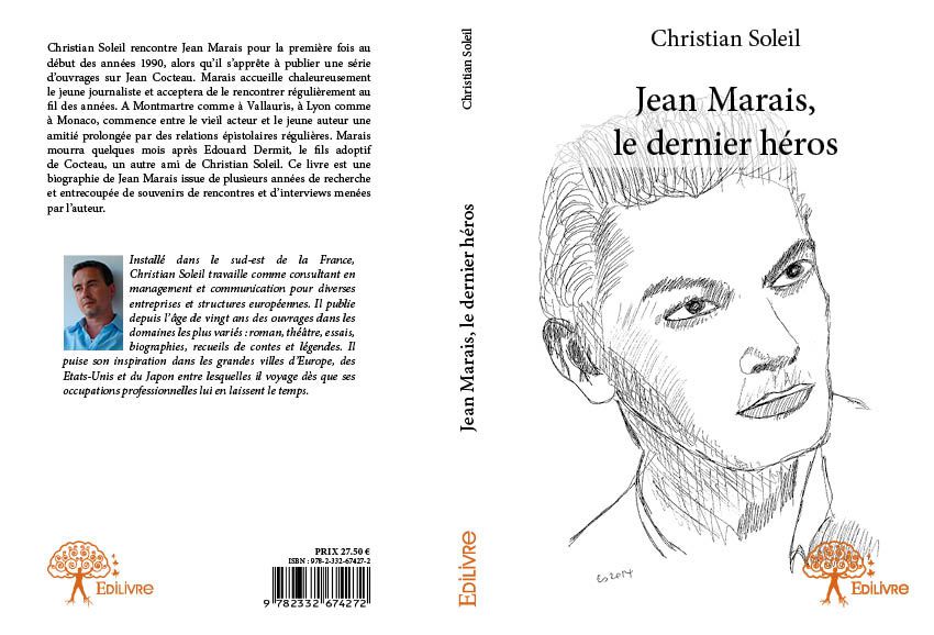 Christian Soleil signe une nouvelle bio de Jean Marais - Blogue littéraire  et culturel de Christian Soleil