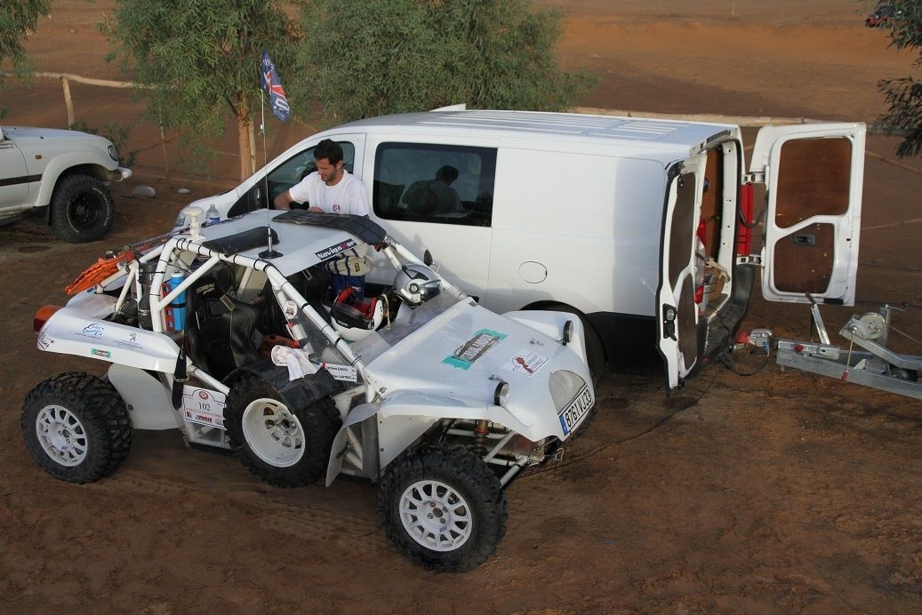 Vérifs du Morocco Sand Express notre nouveau rallye raid merzouga, chegaga
