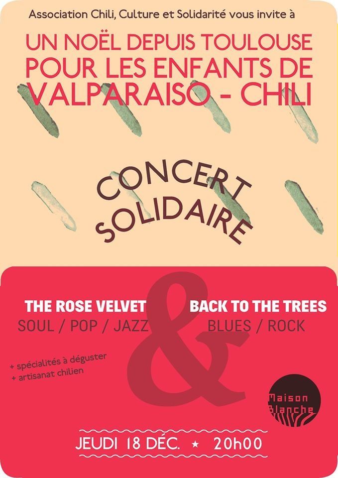 CE NOËL 2014, NOUS SOUTENONS L'ART ET L'EDUCATION AU VALPARAISO-CHILI