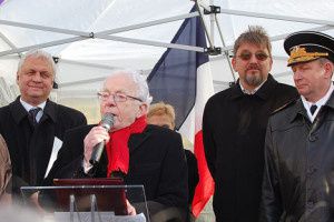 Léon Landini, Paris, commémoration du 70ème anniversaire de la victoire de Stalingrad sur les armées nazies