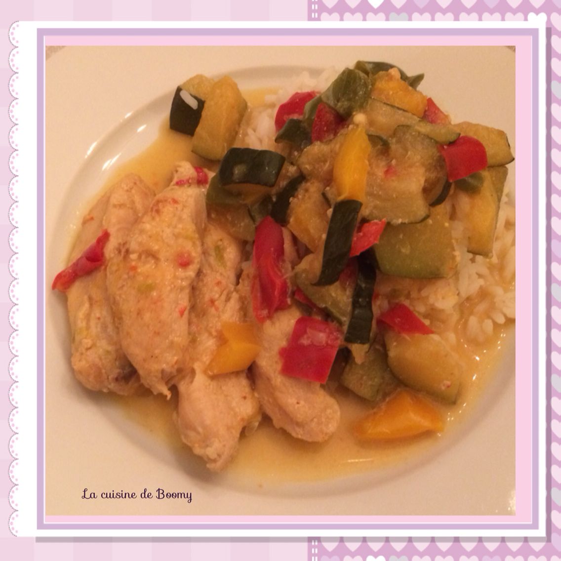 Aiguillettes de poulet aux légumes (Cookeo) - La cuisine de Boomy