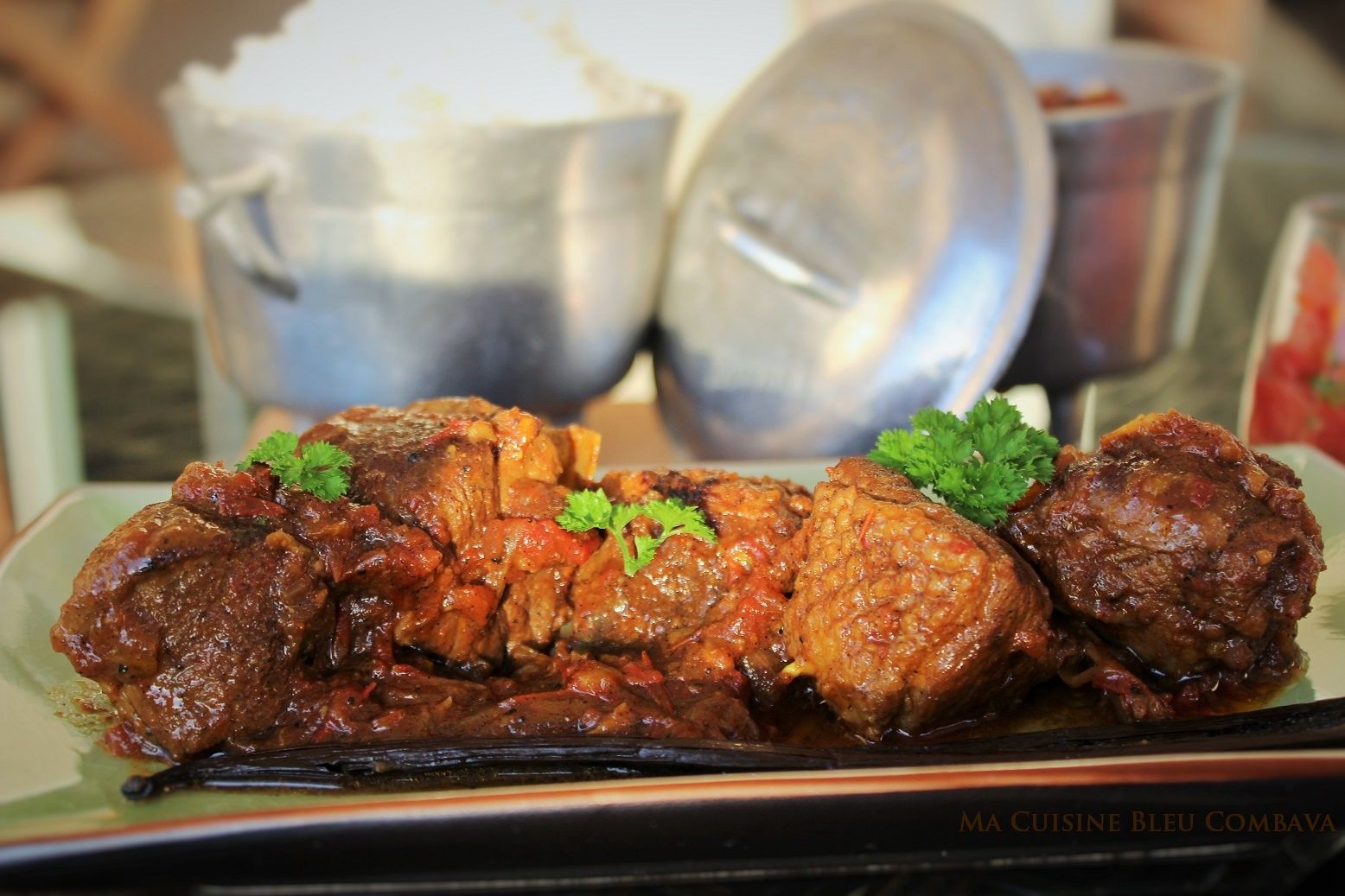 Le Canard à la Vanille- Réunion- - Ma Cuisine Bleu Combava